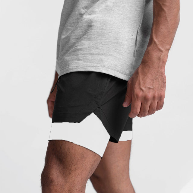 Herren Fitness Shorts Bequem Elastisch