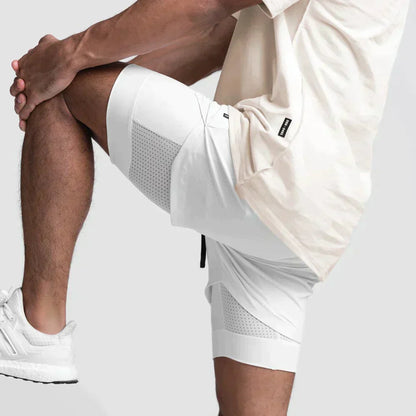 Herren Fitness Shorts Bequem Flexibel Sport - BerlinGlamour