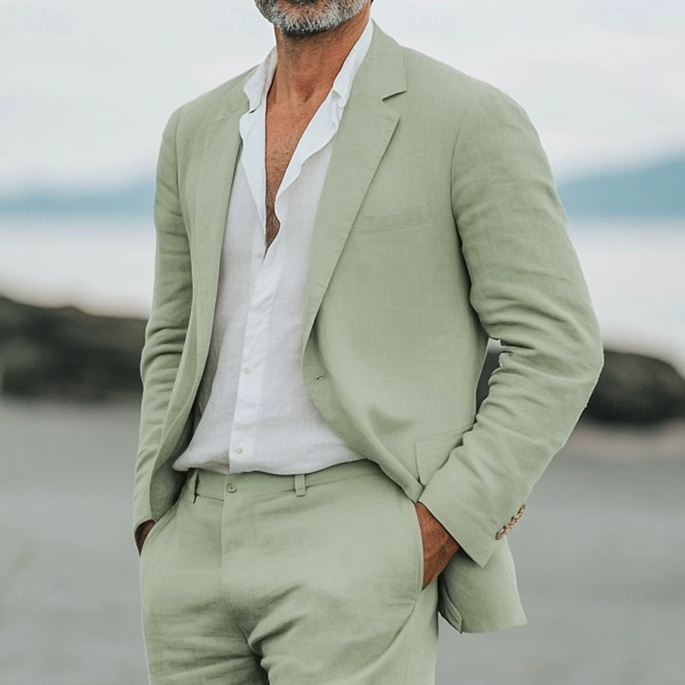 Herren Maßanzug Zweiteiler Elegant Modern - BerlinGlamour