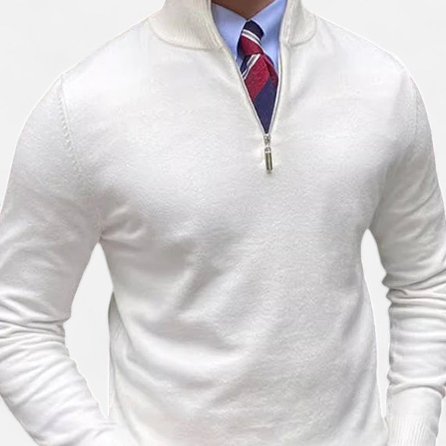 Herren Pullover Frühlingslook Halbzipper Bequem - BerlinGlamour