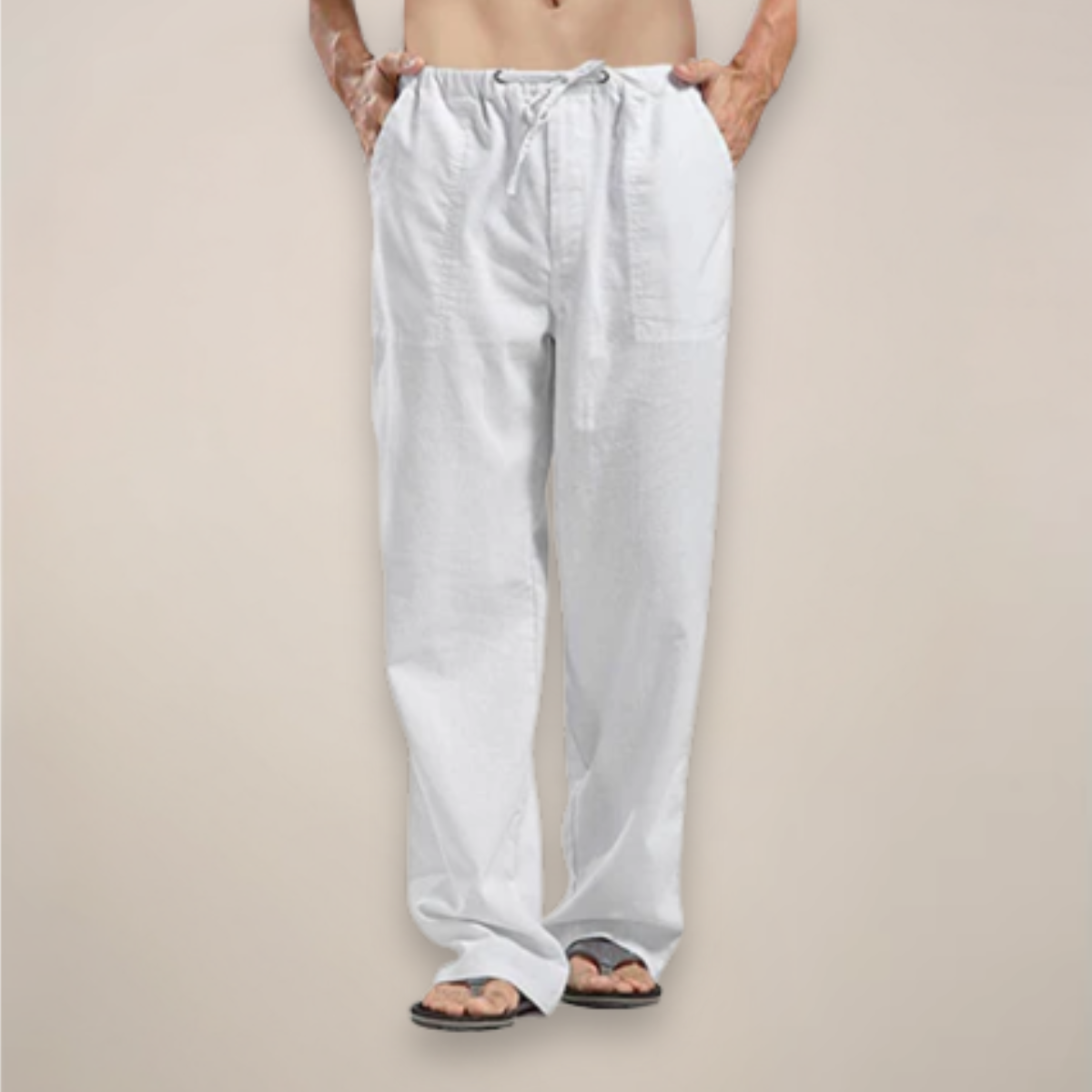 Herren Hose Relaxed Fit Bequem Mit Kordelzug - BerlinGlamour