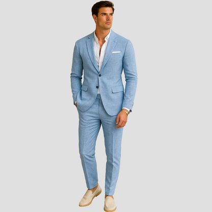 Herren Anzug Karierter Frühlingsanzug 3-teilig Modern