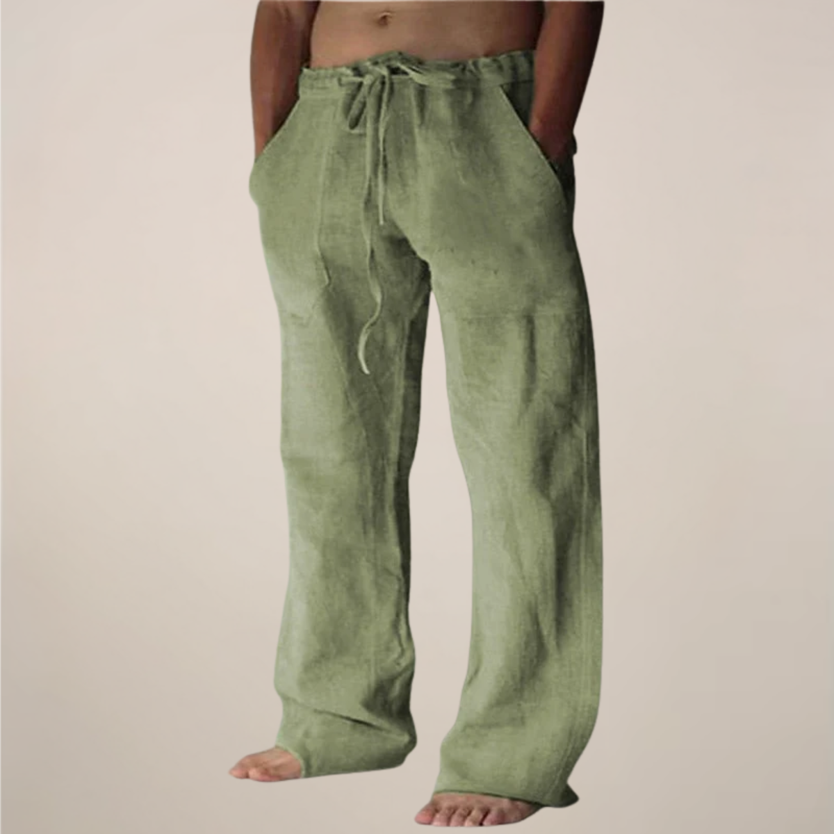 Herren Freizeithose Weite Bequem Locker Sitzend