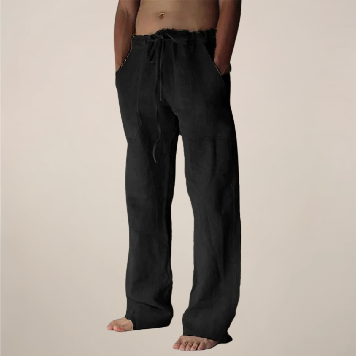 Herren Freizeithose Weite Bequem Locker Sitzend