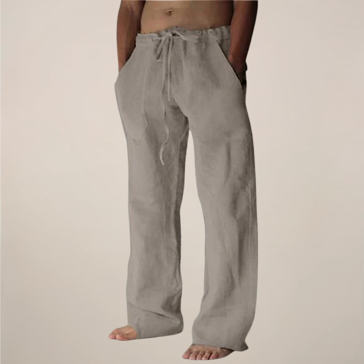 Herren Freizeithose Weite Bequem Locker Sitzend