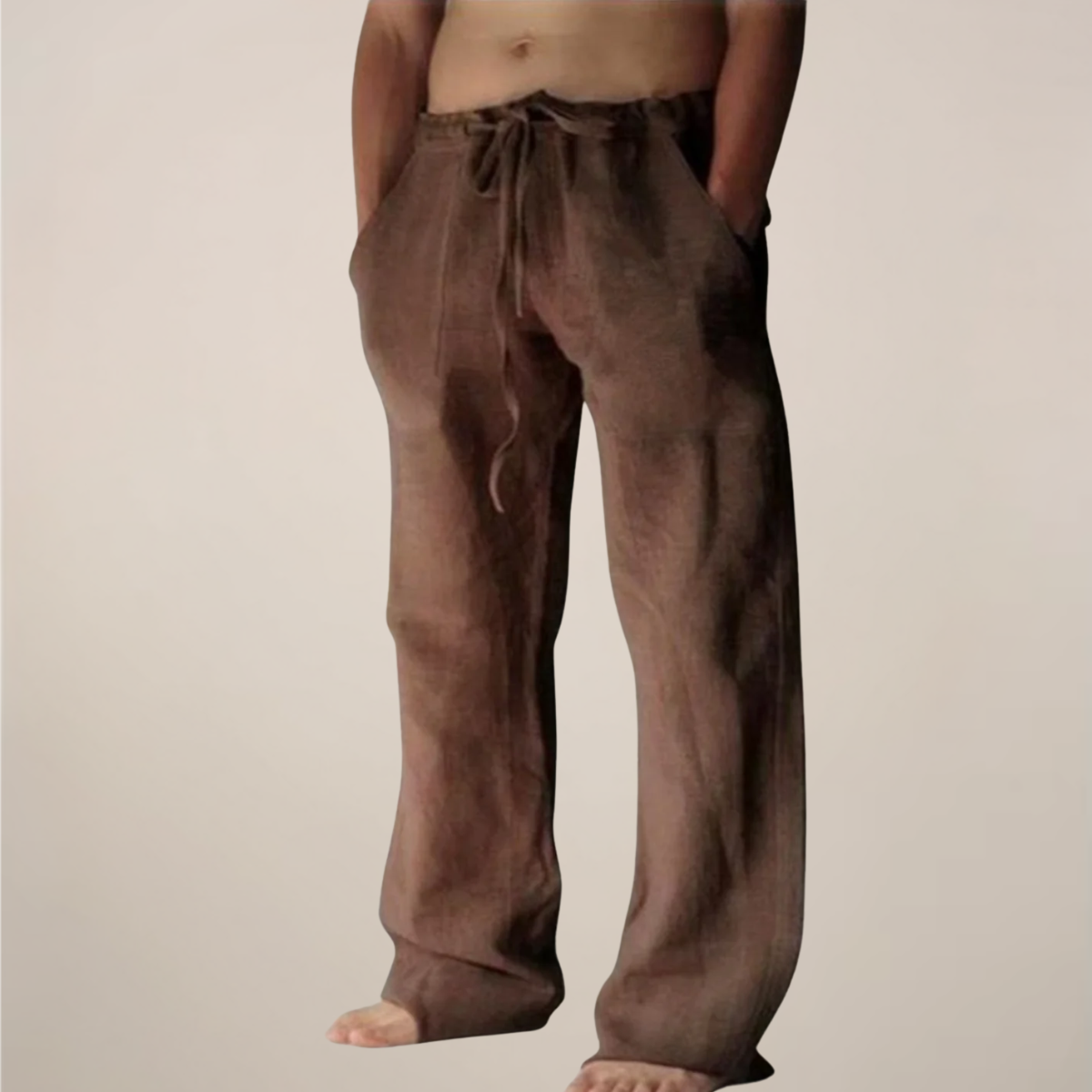 Herren Freizeithose Weite Bequem Locker Sitzend