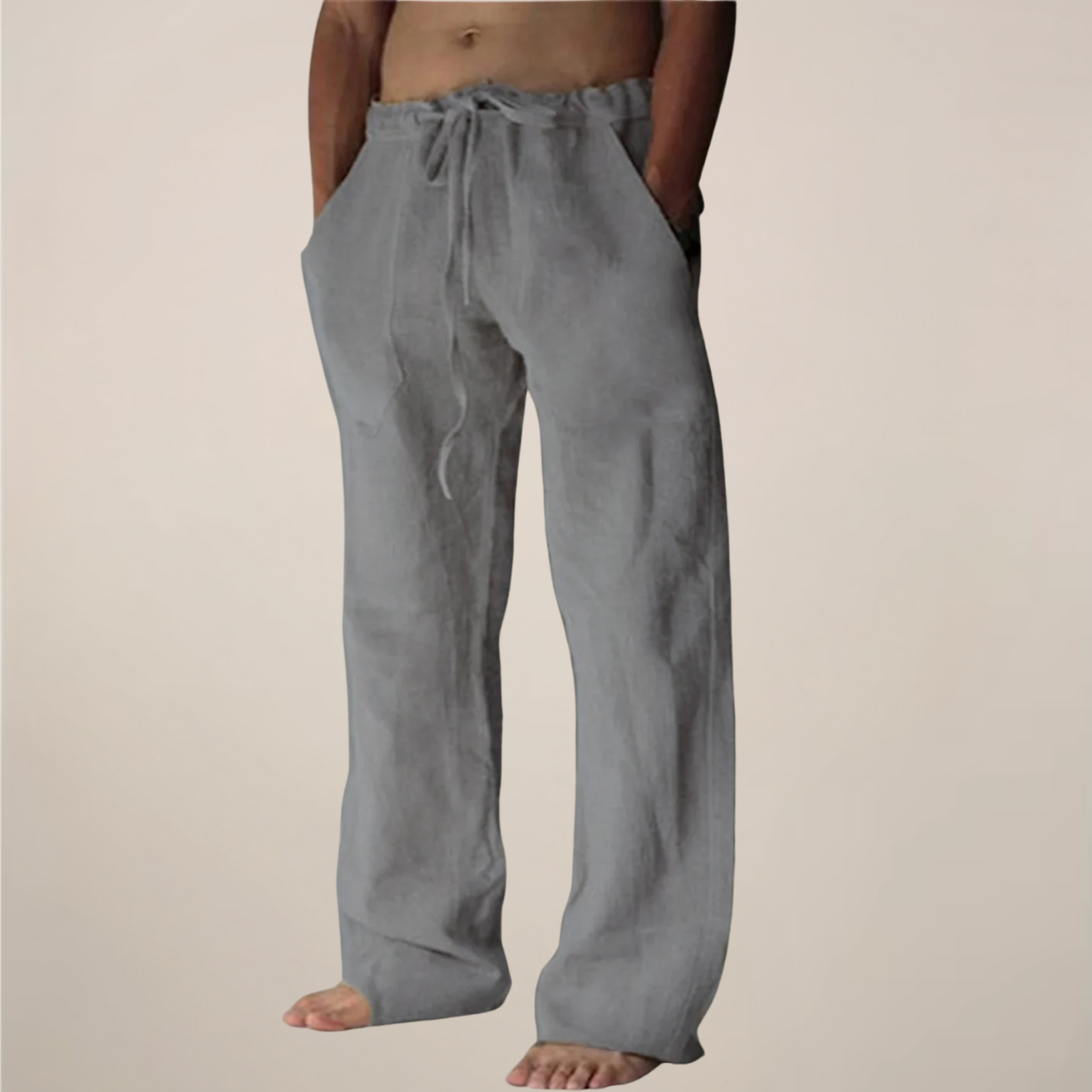 Herren Freizeithose Weite Bequem Locker Sitzend