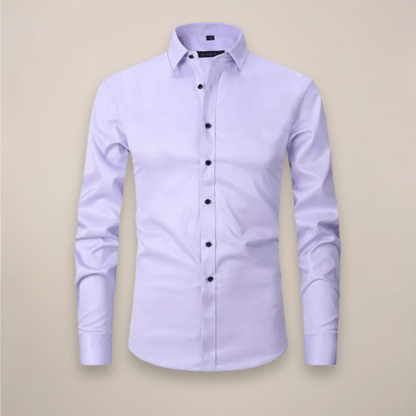 Herren Hemd Frühjahr Slim Fit Tailliert Modern