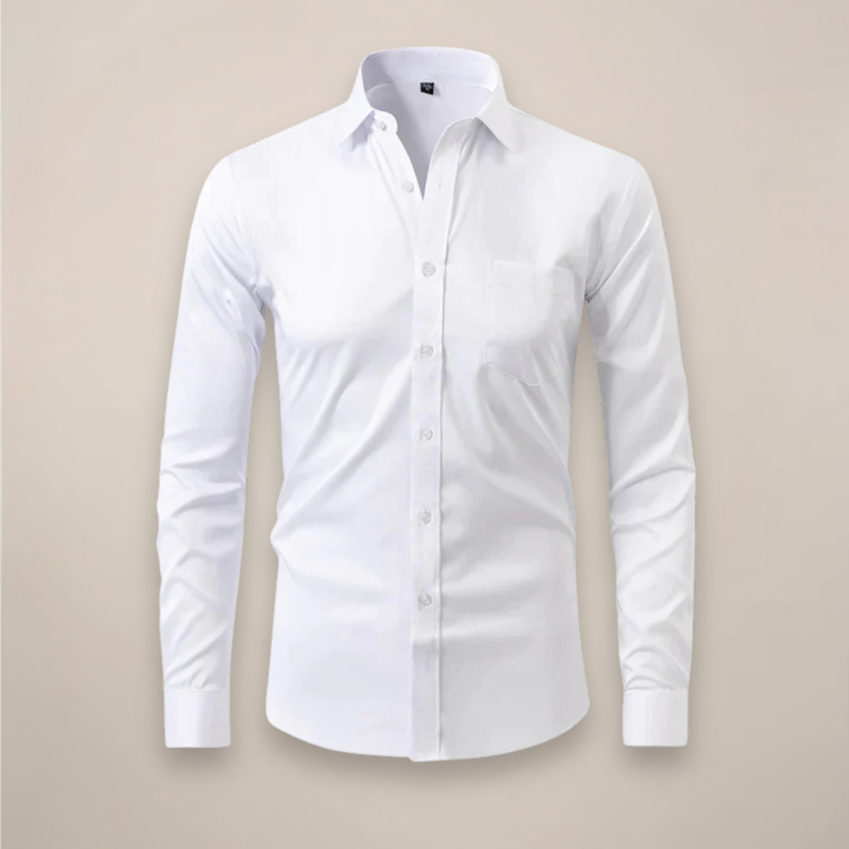 Herren Hemd Frühjahr Slim Fit Tailliert Modern