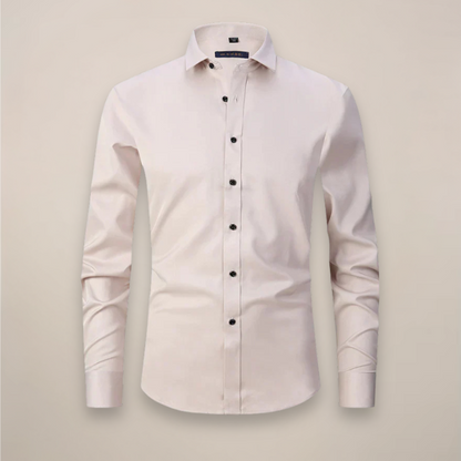 Herren Hemd Frühjahr Slim Fit Tailliert Modern