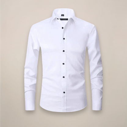 Herren Hemd Frühjahr Slim Fit Tailliert Modern