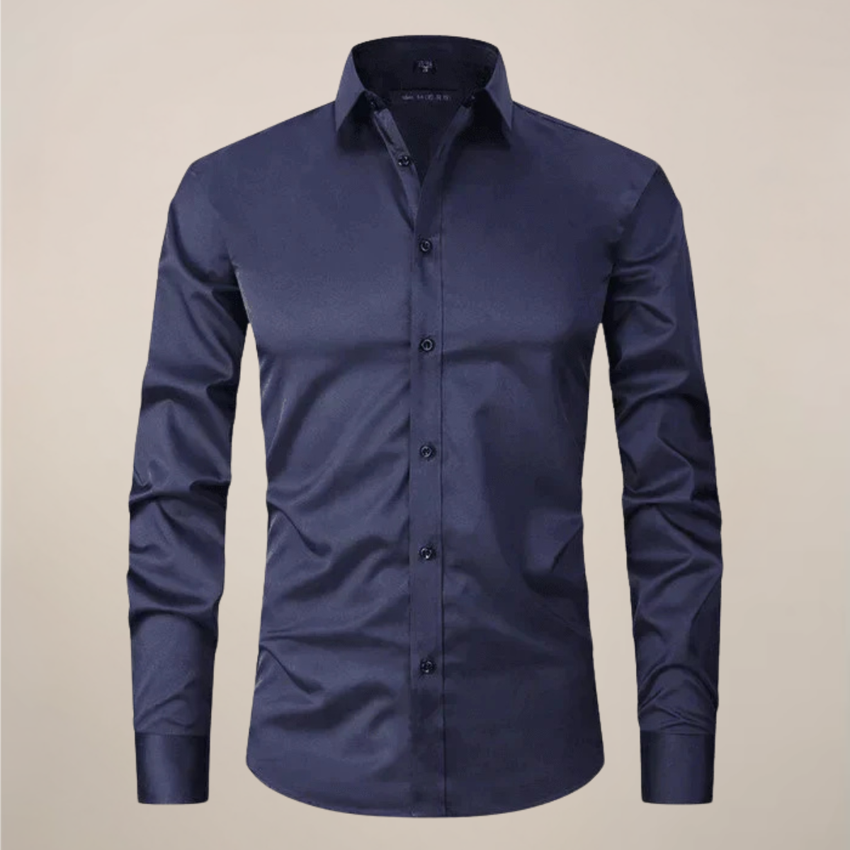 Herren Hemd Frühjahr Slim Fit Tailliert Modern