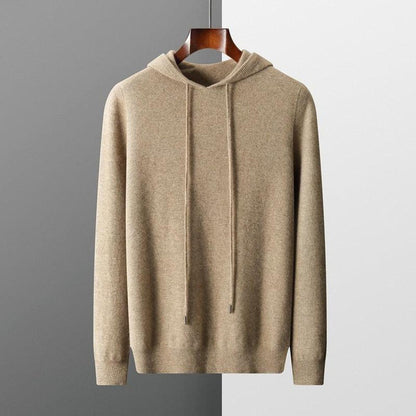 Herren Strickpullover Kapuze Lässig Bequem - BerlinGlamour