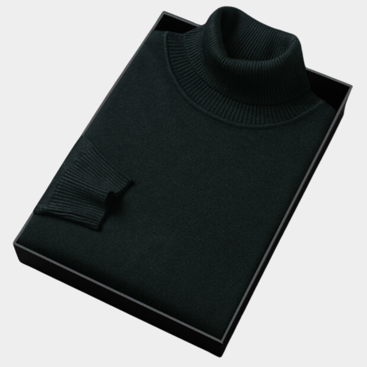 Herren Rollkragenpullover Frühling Leicht Modern