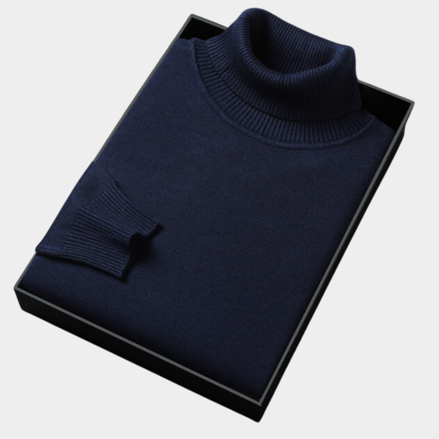 Herren Rollkragenpullover Frühling Leicht Modern