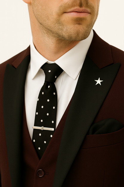 Herren Anzug Set Dreiteiliger Frühjahrsluftig Elegant
