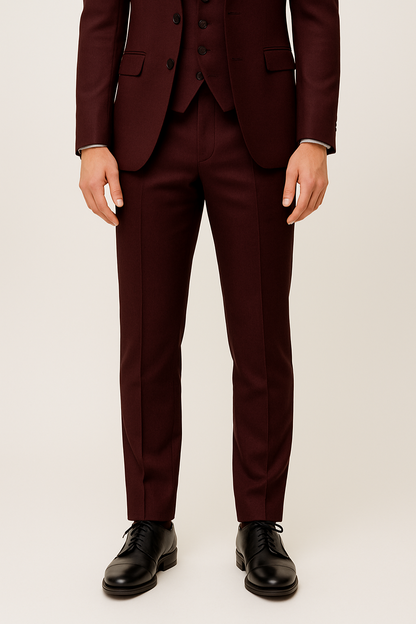 Herren Anzug Set Dreiteiliger Frühjahrsluftig Elegant
