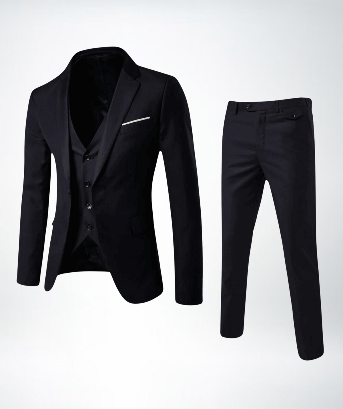 Herren Businessanzug 3-teilig Formal Elegant