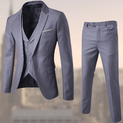 Herren Businessanzug 3-teilig Formal Elegant