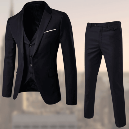 Herren Businessanzug 3-teilig Formal Elegant