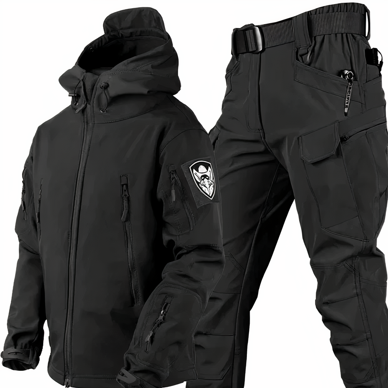 Wasserdichte Outdoor Jacke und Hose für Männer Taktisch - BerlinGlamour