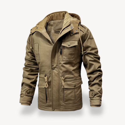 Militärparka für Herren | Loravelle 0