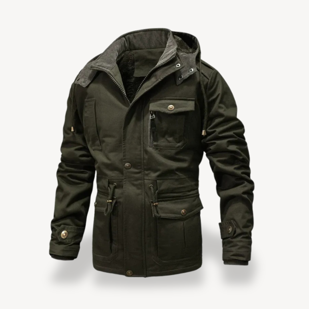 Militärparka für Herren | Loravelle 1