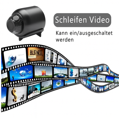 WLAN Überwachungskamera Mini mit Nachtsicht und Bewegungsmelder