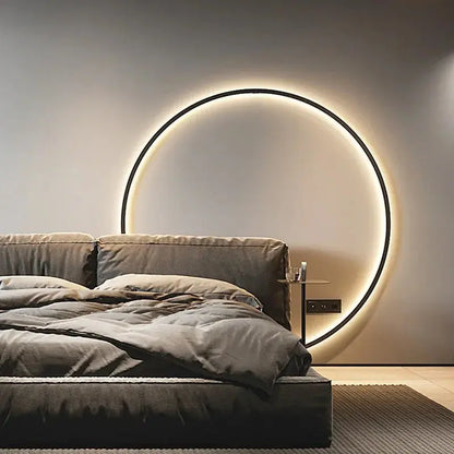 Runde Wandleuchte Modern Minimalistisch Dimmbar - BerlinGlamour