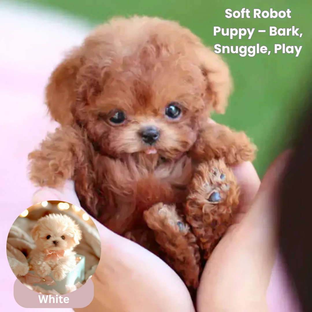 Realistischer Hund Plüschhund BerlinGlamour PuppyJoy Kuscheltier - BerlinGlamour