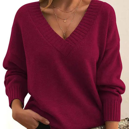 Weicher Kaschmir Pullover Damen Elegant