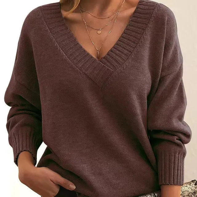 Weicher Kaschmir Pullover Damen Elegant