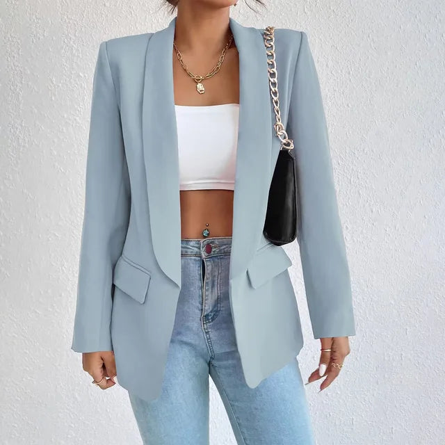 Stylischer Blazer Damen Modern Slim Fit