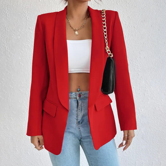 Stylischer Blazer Damen Modern Slim Fit