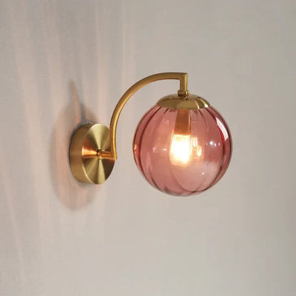 Nordic Glas Wandleuchte LED Warmweiß Modern
