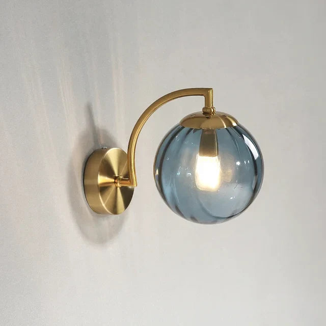 Nordic Glas Wandleuchte LED Warmweiß Modern