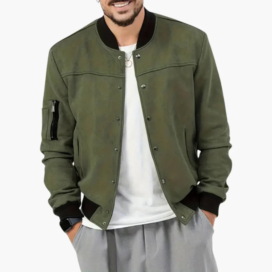 Modern Fit Bomberjacke für Herren 0