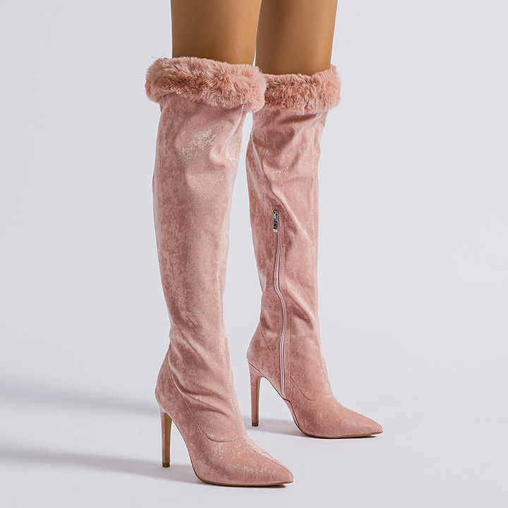 Winterstiefel Damen Warm Stilvoll Komfortabel - BerlinGlamour