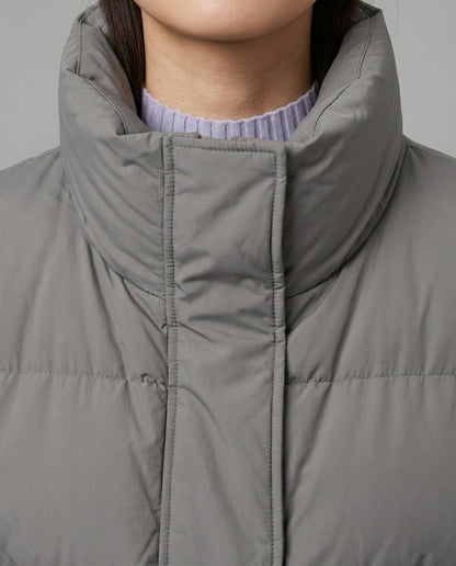 Damen Daunenweste Ärmellos Modern Koreanischer Stil