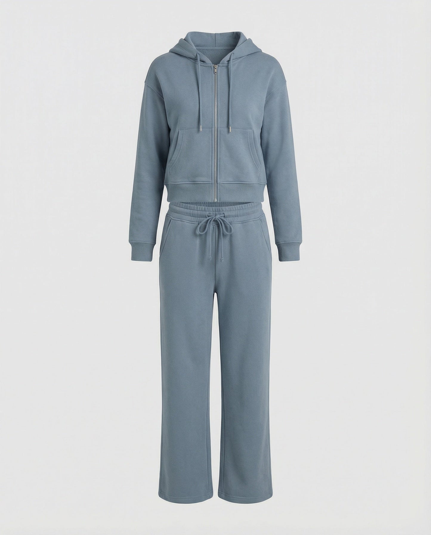 Damen Sportanzug Set Zweiteiler Jacke Hose Modern Sportlich