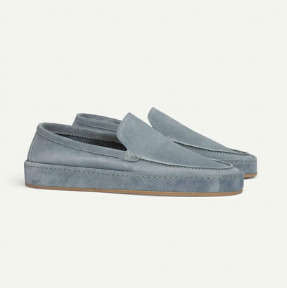 Mokassins - Bequeme flache Slipper für Männer aus Wildleder Loafer Schuhe-Chaps Herrenmode