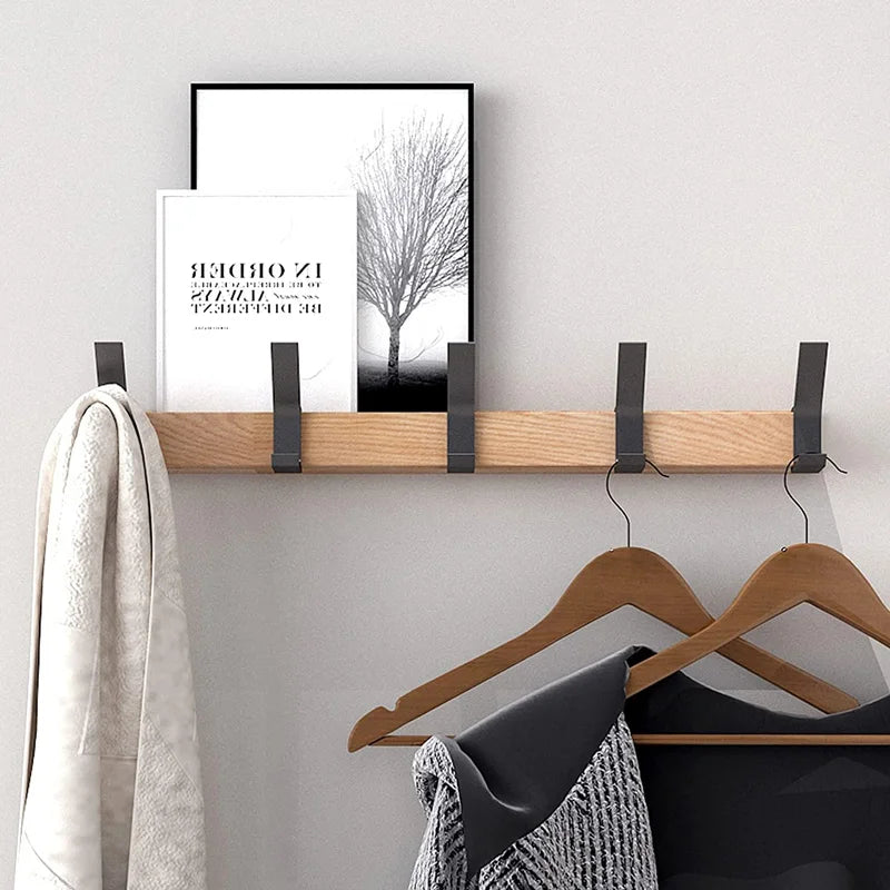 Wandgarderobe Modern Skandinavisch Holz Aluminium