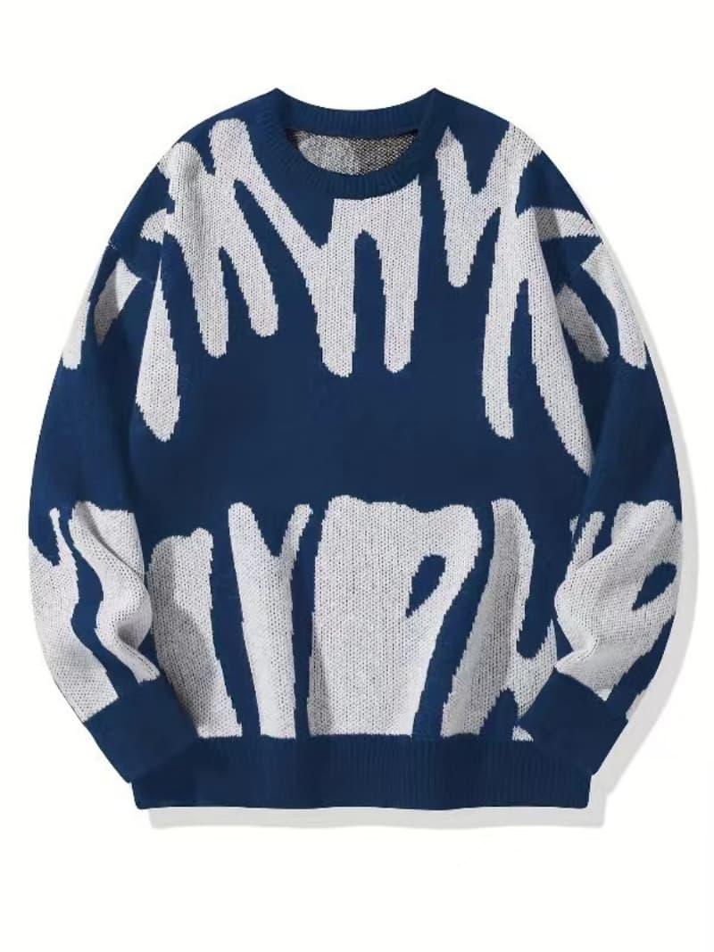 Muster Strickpullover für Herren 7