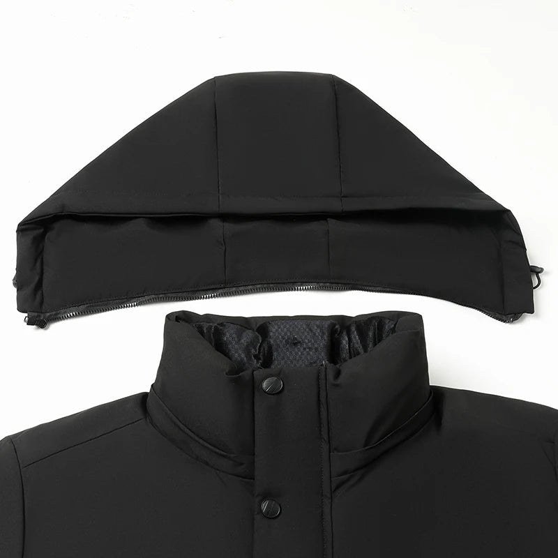 Herren Winterparka Isoliert Wärme Jacke