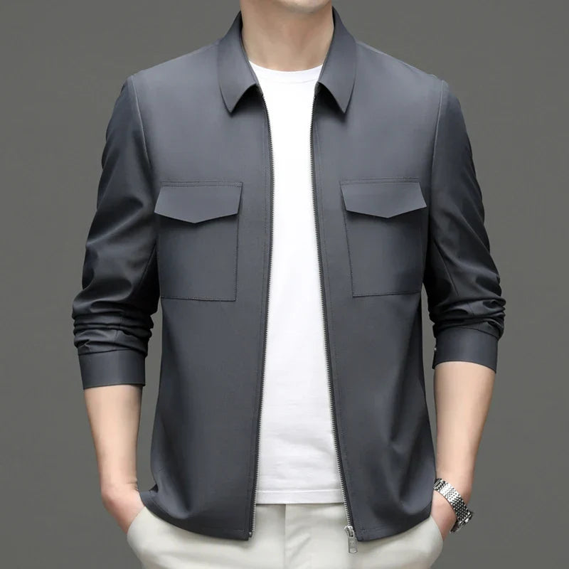 Herren Blazer Slim Fit Übergangsjacke Modern