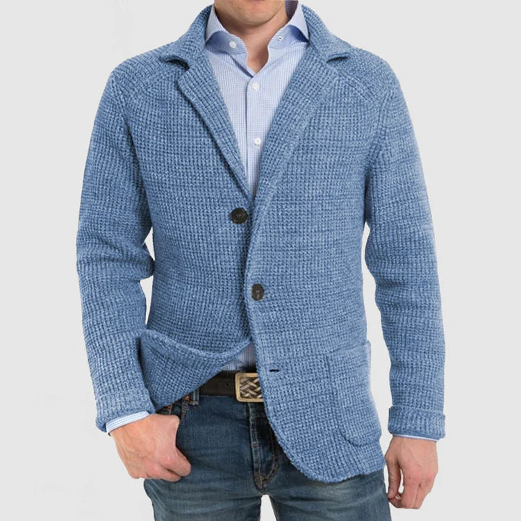 Herren Blazer Slim Fit Business Anzug Modern