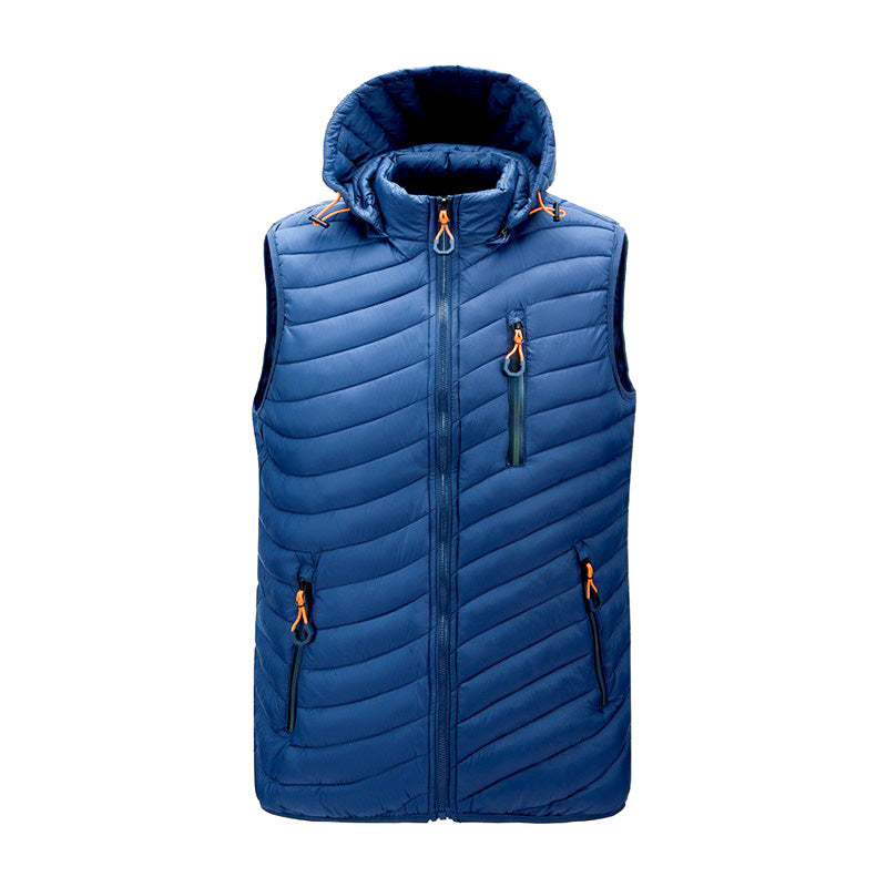 Herren Daunenweste Thermoisoliert Warm Winter