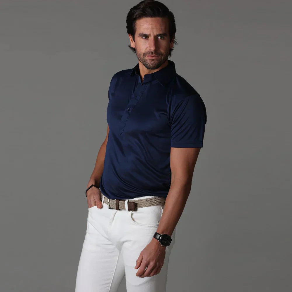 Herren Polo Shirt Klassisch Modern für Alltag