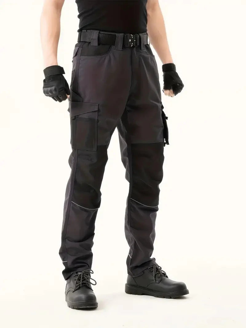 Herren Cargohose Bequem Vielfach Taschen - BerlinGlamour