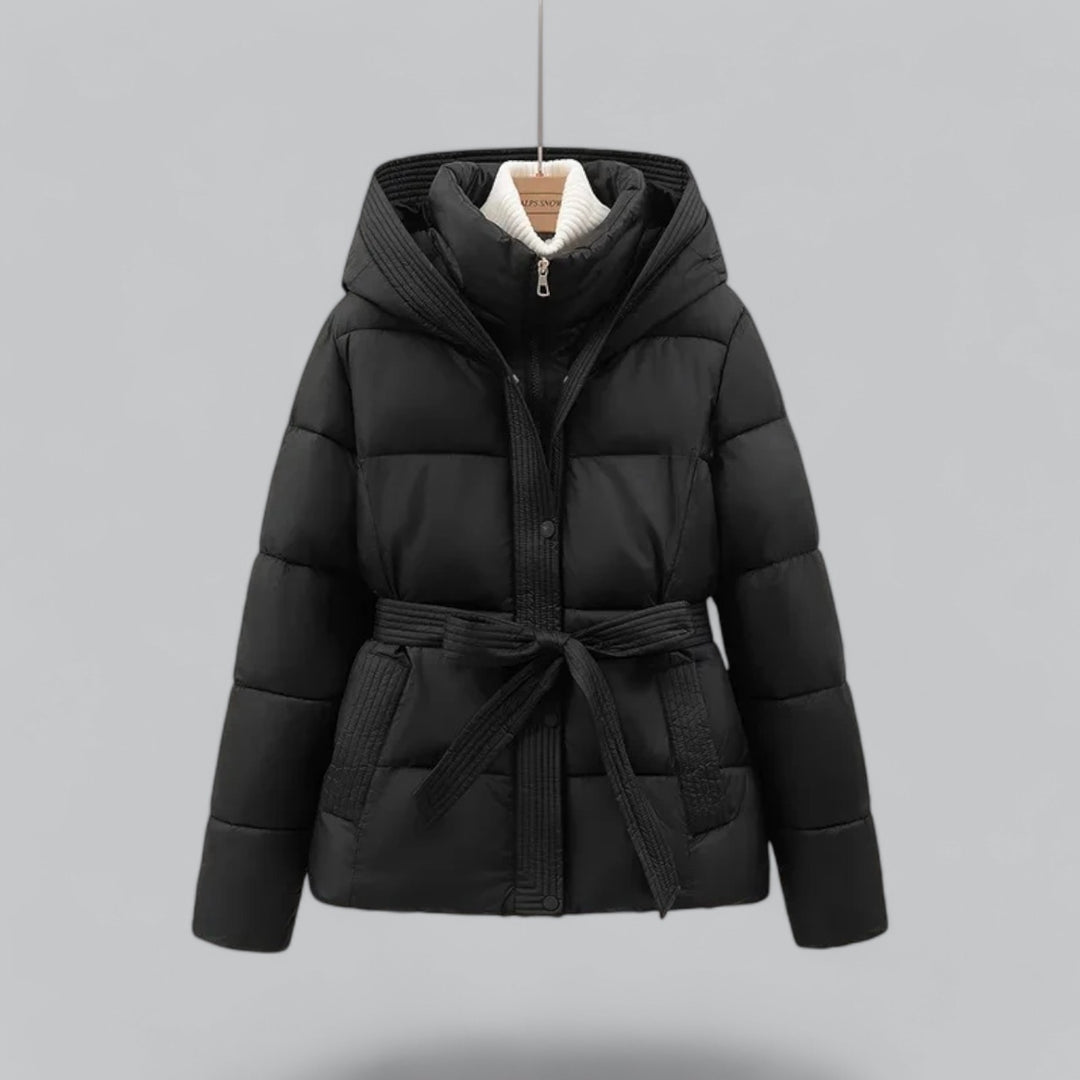 Neue Winterjacke Parka Gürtelmantel 0